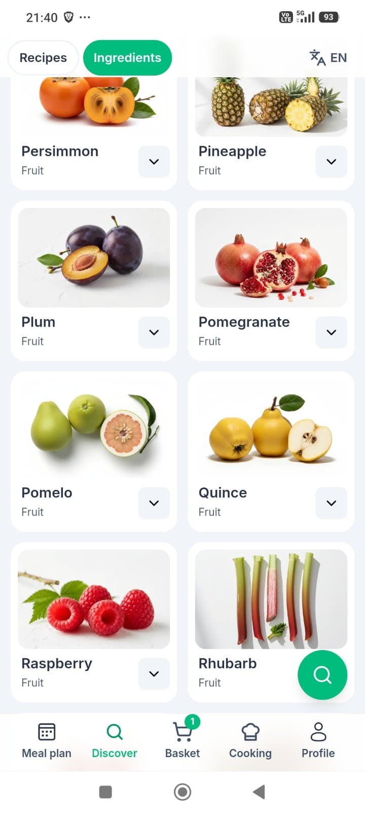 Ingredients